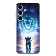 Чохол з картинкою ЛЕВ для Samsung Galaxy S26 (VPrint) (Маленький лев)