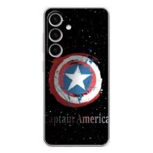 Чехол с Щитом Капитана Америки на Samsung Galaxy S26 – Щит Капитана