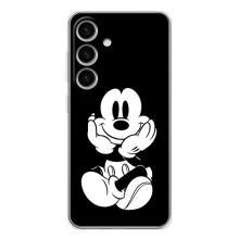 Міккі Маус чохол для Samsung Galaxy S26 (AlphaPrint - Мультяшні) (Маус на чорному)