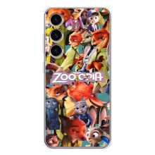 Силіконовий чохол з принтом Зоотрополіс для Samsung Galaxy S26 – Колаж героїв