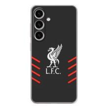 Силиконовые Чехлы принт Футбол на Samsung Galaxy S26 – Эмблема Liverpool