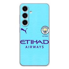 Силиконовые Чехлы принт Футбол на Samsung Galaxy S26 – Man City