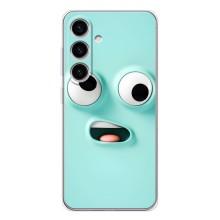 Силиконовые Чехлы (смешные стикеры) для Samsung Galaxy S26 – мордочка