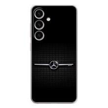 Силиконовый бампер с картинкой машины на Samsung Galaxy S26 (Mercedes)