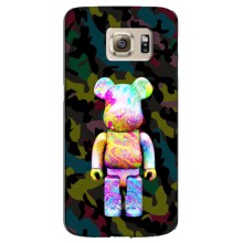 Чехлы для Samsung Galaxy S6 Edge / G925 - Bearbrick Louis Vuitton (PREMIUMPrint) (Яркий Bearbrick)