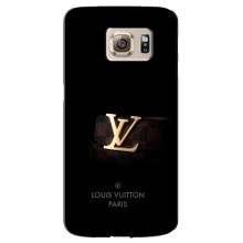 Чохли Луі Вітон для Samsung Galaxy S6 Edge / G925 (AlphaPrint - LOUIS VUITTON) (ремінець LV)