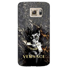 Чехлы VERSACE для Самсунг Эс 6 Эдж, Джи 925 (PREMIUMPrint) (AlphaPrint-ген.)