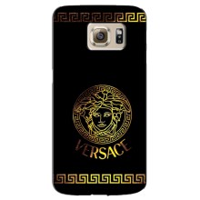 Чехлы VERSACE для Самсунг Эс 6 Эдж, Джи 925 (PREMIUMPrint) (Logo Versace)