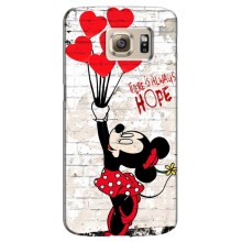 Чехол Disney Mouse Samsung Galaxy S6 Edge / G925 (PREMIUMPrint) (Heart Minni)