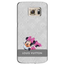 Чехол Disney Mouse Samsung Galaxy S6 Edge / G925 (PREMIUMPrint) (Мики Маус ЛВ)