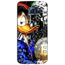 Чехлы для Самсунг S6, Гэлакси S6, G920 - Scrooge MagDag (PREMIUMPrint) – Биткойн Скрудж