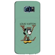 Чохли Луі Вітон для Samsung Galaxy S6 / G920 (AlphaPrint - LOUIS VUITTON) (Міккі Маус LV)