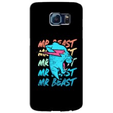 Чехлы Мистер Бист для Самсунг S6, Гэлакси S6, G920 (logo Mr beast)