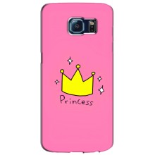 Чехол с картинкой (Стильные) для Самсунг S6, Гэлакси S6, G920 - (AlphaPrint) (Princess)