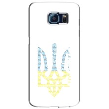 Чехлы для Samsung Galaxy S6 / G920  Укр. Символика (AlphaPrint) (Герб из букв)