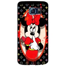 Чехол Disney Mouse Samsung Galaxy S6 / G920 (PREMIUMPrint) (Минни Маус ЛВ)