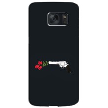 Чехлы (ART) Цветы на Samsung Galaxy S7 / G930 (VPrint) (Неожиданные цветы)