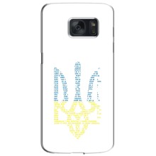 Чохли для Samsung Galaxy S7 / G930 Укр. Символіка (AlphaPrint) (Герб з букв)