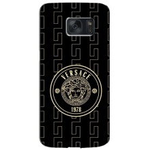 Чехлы VERSACE для СэМсУнГ Эс7, Гелэкси Эс7, Жэ930 (PREMIUMPrint) – Лого Версаче