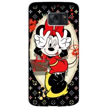 Чехол Disney Mouse Samsung Galaxy S7 / G930 (PREMIUMPrint) – Минни peace