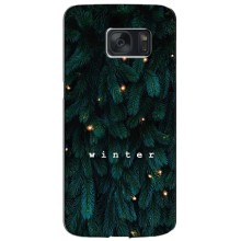 Новогодние, Праздничные Чехлы для Samsung Galaxy S7 / G930 - 2024 год – Winter