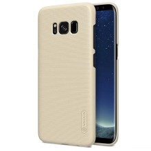 Чехол пластиковая накладка Nillkin для Samsung Galaxy S8+ (Золотой)