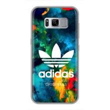 Чехлы Адидас для Samsung Galaxy S8 Plus, G955 (AlphaPrint) (Яркий Адидас)
