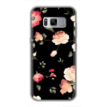 Чехлы с Цветами для Samsung Galaxy S8 Plus, G955 (VPrint) (Розочки)