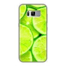 Чехлы с Фруктами для Samsung Galaxy S8 Plus, G955 (VPrint) (Лайм)