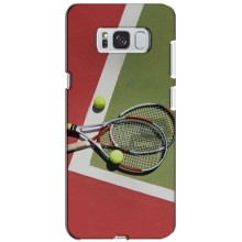 Чехлы с принтом Спортивная тематика для Samsung Galaxy S8 Plus, G955 – Ракетки теннис