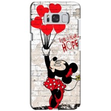 Чехол Disney Mouse Samsung Galaxy S8 Plus, G955 (PREMIUMPrint) (Heart Minni)