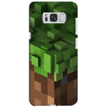 Чехол Майнкрафт на Samsung Galaxy S8 Plus, G955 (AlphaPrint) Minecraft – текстура Майнкрафт