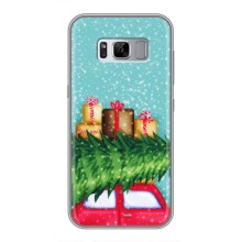 Чехол Новогодняя Елка на Samsung Galaxy S8 Plus, G955 (Новогодние подарки)