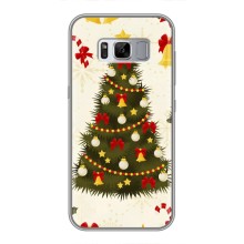 Чехол Новогодняя Елка на Samsung Galaxy S8 Plus, G955 (Новогодний принт)