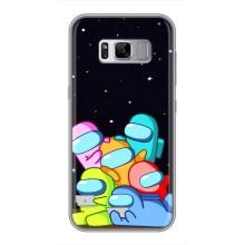 Чехол Амонг Ас для Samsung Galaxy S8 Plus, G955 (AlphaPrint) (Скины в космосе)