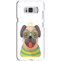 Бампер для Samsung Galaxy S8 Plus, G955 с картинкой "Песики" – Собака Король