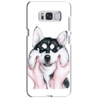Бампер для Samsung Galaxy S8 Plus, G955 с картинкой "Песики" – Собака Хаски