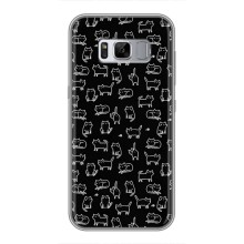 Чехол с принтом для Samsung Galaxy S8 Plus, G955 (AlphaPrint) Модные коты – Меленькие котики