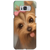 Чехол (ТПУ) Милые собачки для Samsung Galaxy S8 Plus, G955 (Йоршенский терьер)
