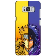 Купить Чехлы на телефон с принтом Anime для Самсунг С8 Плюс – Naruto Vs Sasuke