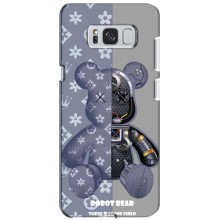 Силиконовый чехол для Samsung Galaxy S8 Plus, G955 (Медведь Louis Vuitton)