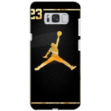 Силиконовый Чехол Nike Air Jordan на Самсунг С8 Плюс (Джордан 23)