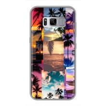 Силиконовый чехол с КАРТИНКАМИ лето для Samsung Galaxy S8 Plus, G955 (AlphaPrint) (Летний отпуск)