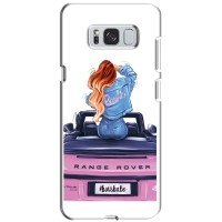 Силіконовый Чохол на Samsung Galaxy S8 Plus, G955 з картинкой Модных девушек – Дівчина на машині