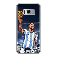 Чохли для Samsung Galaxy S8, G950 (Leo чемпіон) (AlphaPrint) (Мессі з кубком)