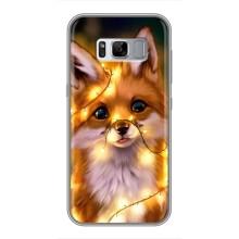 Чохли з картинкою Лисичка для Samsung Galaxy S8, G950 (VPrint) (Лисичка в гірляндах)