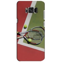 Чехлы с принтом Спортивная тематика для Samsung Galaxy S8, G950 – Ракетки теннис