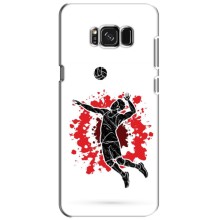 Чехлы с принтом Спортивная тематика для Samsung Galaxy S8, G950 – Волейболист