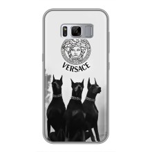 Чехлы VERSACE для Самсунг Гелекси С8, Ж950 (PREMIUMPrint) (Доберман Версаче)