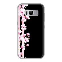 Чохол для Samsung Galaxy S8, G950 - з принтом (Дизайнерські) (AlphaPrint) (Квіточки)